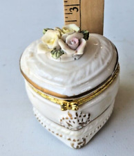 Vintage Heart Shaped Trinkit Box picture