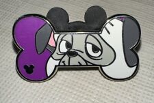 Disney Pin Hong Kong HKDL 2019 Hidden Mickey Dog Bone Pocahontas Percy Purple picture
