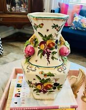 Vintage JWUC United Wilson 1897 Large Vase, Chinoiserie, 13.5” picture