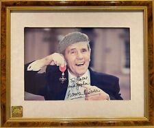 Norman Wisdom Famous Actor Comedian Framed Hand Signed Photo (11' X 9') With COA picture