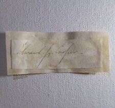 Edward Joshua Cooper Autograph, Signed 1798-1863, MP, Sligo County, Astronomer picture