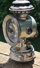 antique nickel Badger Solor bicycle / motorcycle light lamp parts picture