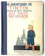 TINTIN Chez les Soviets EO 1930 5 ieme mille ORIGINAL IMPOSSIBLE A TROUVER BD picture