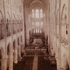 Notre Dame Cathedral Paris Stereoview c1900 France Church Underwood Photo B1682 picture
