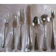 NOS 53 Pieces Rogers Stainless Flatware Korea JEFFERSON MANOR 6 & Service *READ* picture