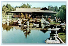 c1950s Tea House Gift Shop Japanese Friendship Garden San Jose CA Postcard picture