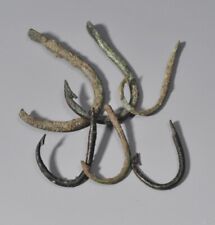Authenticity Guaranteed Ancient Roman Empire Fishing Hook Bronze Pedigree 1 Unit picture