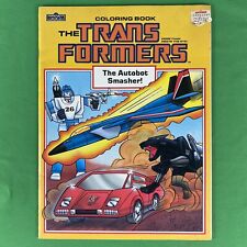 Unused Transformers G1 1985 Marvel Coloring Book Autobot Smasher Steve Ditko Art picture