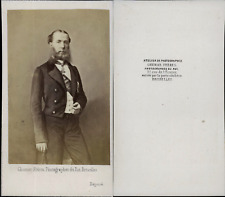 Gemar, Brussels, Maximilian I, Emperor of Mexico Vintage Albumen Print CDV picture