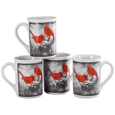  Cardinal Coffee Mugs By William Roberts Set Of 4  picture
