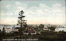 South Harpswell Maine ME Bird's Eye View c1910 Vintage Postcard picture