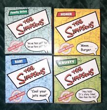 Simpsons Talking Watches Complete Set of 4 Burger King 2002 Original Clean Boxes picture