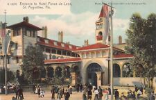 Entrance to Hotel Ponce De Leon, St. Augustine, Florida, Early Postcard, Unused  picture