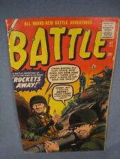 Vintage 1959 10 Cent Battle Comic book Vol 1 No. 61 picture