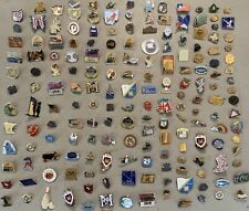 Huge Lot Of 165 Assorted Lapel Pins Vintage to Now Advertising Ford VFW Bowling picture