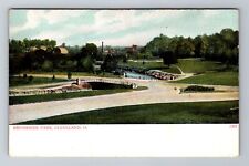 Cleveland OH-Ohio, Brookside Park, Antique Vintage Souvenir Postcard picture