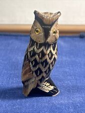 Vintage Hardcarved Owl picture