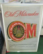 OLD MILWAUKEE BEER POSTER NEW MID 90S RARE VINTAGE COLLECTIBLE OOP  picture