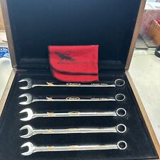 Snap On Tools Collectors Edition 24k Lettering Gold Eagle Wrench Set Series picture