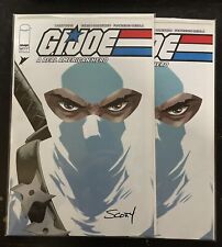 GI JOE REAL AMERICAN HERO 301 STORM SHADOW VARIANT COVER SIGNED BY ARTIST picture