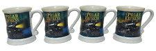 The Polar Express Believe 3D Raised Ceramic Hot Chocolate Coffee Mugs Set Of 4 picture