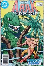 Arak Son of Thunder #32 VF 8.0 (DC 1984) ~ Newsstand ✨ picture