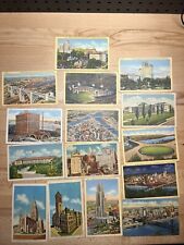 Vintage Lot Of Postcards 40-50’s Linen Photos Pittsburgh Pennsylvania picture