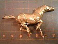 Vintage Solid Brass Horse Figurine picture