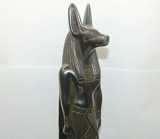 PHARAONIC ANCIENT EGYPTIAN ANTIQUE ANUBIS Statnd Statue 1895-1754 BC picture