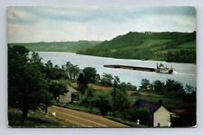 Ripley OH-Ohio, Ohio River at Ripley, Rev John Rankin House Vintage Postcard picture