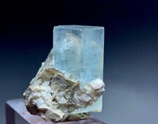 Aquamarine Crystal With Mica 86.60 Cts   From Pakistan picture