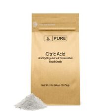 Pure Citric Acid 5 Lb. Ecofriendly Packaging Allnatural Pure Food Safe Nongmo picture