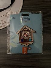 2023 HKDL Hong Kong Princess World of Frozen Elsa and Anna Clock Disney Pin picture