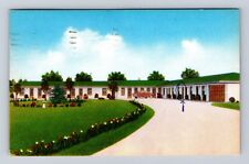 Plainwell MI-Michigan, Gardens Motel, Advertising, Antique Vintage Postcard picture