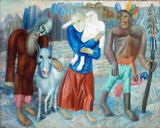 Flight into Egypt  : Pavel Filonov : 1918 : Archival Quality Art Print to Frame picture