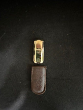 New Vintage Marlboro Brass No.6 Cigarette Lighter with Case. picture