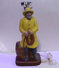 Vintage Old Salty Ceramic Fisherman Table Lamp picture
