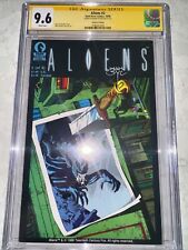 Aliens #2  CGC SIGN 9.6 DarK Horse Comics 10/88 Signed by Mark Nelson on 4/17/21 picture