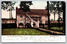 Postcard Saratoga New York Chauncey Olcott's Cottage Postmark 1906 American News picture