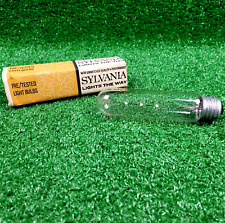 Romantic Lighting VTG Sylvania T10 Tube Filament Bulb Lamp 25 Watt Medium Base picture