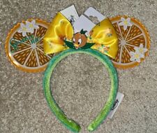 NEW Disney Parks EPCOT Flower & Garden Festival Orange Bird Minnie Ear Headband picture
