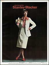 1976 Woman Stanley Blacker clothing Bloomingdale's vintage photo print Ad adL98 picture