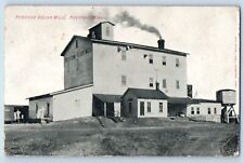Pipestone Minnesota Postcard Pipestone Roller Mills Building Factory 1912 Posted picture