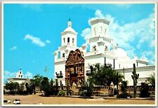 Postcard: San Xavier del Bac Mission - Exquisite Spanish Mission in Arizona A232 picture