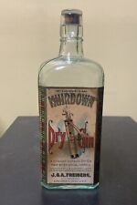 Pre-Prohibition Bottle Cincinnati Ohio J. & A. Freiburg Muirdown Dry Gin Golf picture