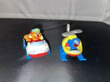 VINTAGE MUPPETS Grover Ernie Die Cast  MATCHBOX HELICOPTER TYCO HENSON 1997 picture