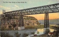 High Bridge Kentucky c1910 Postcard The New High Bridge  picture