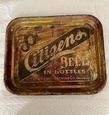 Citizen’s Beer Tray/Antique/Very Rare picture
