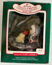 Hallmark Keepsake Ornament Box 1987 Frosty Friends # 8 Eighth In Series Eskimo picture