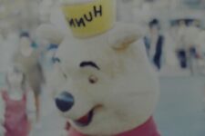 c1960s-70s Disneyland Winnie the Pooh Bear Costume Vintage 35mm Slide picture